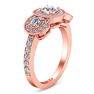 Three Stone Engagement Ring Giselle