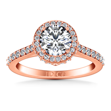 Load image into Gallery viewer, Halo Engagement Ring Milana
