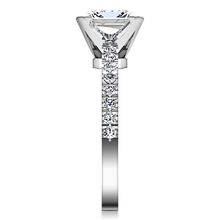 Load image into Gallery viewer, Pave Princess Cut Engagement Ring Prima