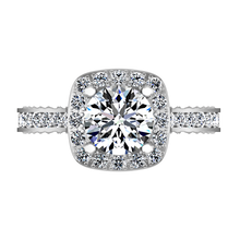Load image into Gallery viewer, Halo Engagement Ring Heather