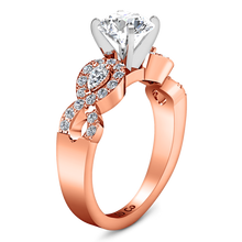 Load image into Gallery viewer, Pave Engagement Ring Chloe