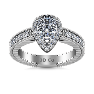 Halo Engagement Ring Candence