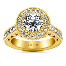 Load image into Gallery viewer, Halo Engagement Ring Angeline