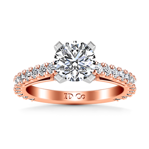 Pave Engagement Ring Eden