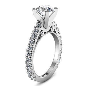 Pave Engagement Ring Eden