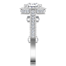 Load image into Gallery viewer, Halo Cushion Cut Engagement Ring Leilani