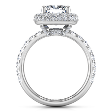 Load image into Gallery viewer, Halo Cushion Cut Engagement Ring Kristine