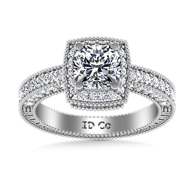 Halo Engagement Ring Danica