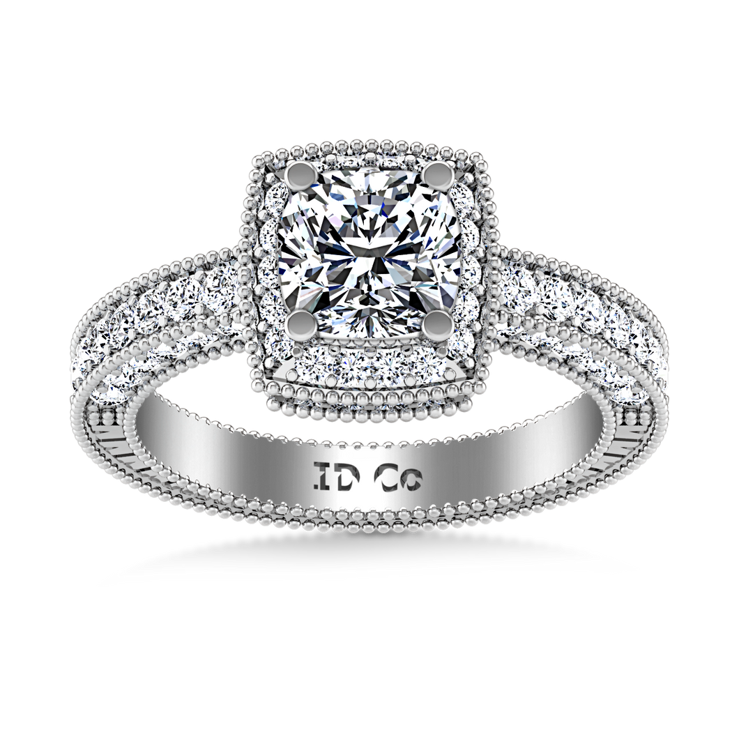Halo Engagement Ring Danica