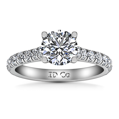 Pave Engagement Ring Anabelle
