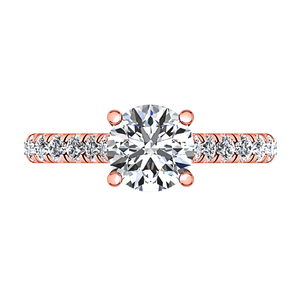 Pave Engagement Ring Anabelle