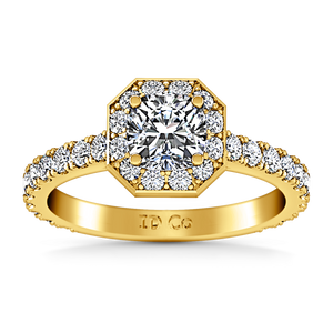 Halo Engagement Ring Irina