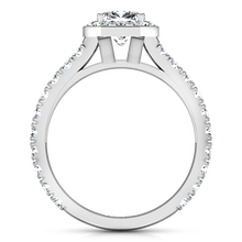Load image into Gallery viewer, Halo Engagement Ring Irina