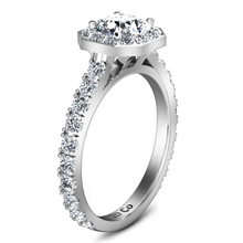 Load image into Gallery viewer, Halo Engagement Ring Irina