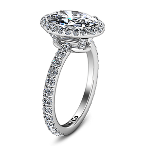 Halo Engagement Ring Elsa