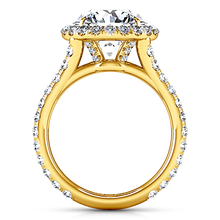 Load image into Gallery viewer, Halo Engagement Ring Emotion