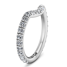 Load image into Gallery viewer, Diamond Wedding Band Emotion