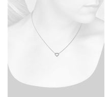 Load image into Gallery viewer, Mini Heart Diamond Pendant