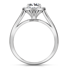 Load image into Gallery viewer, Halo Engagement Ring Soleil