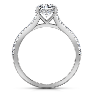 Pave Engagement Ring Fantasia