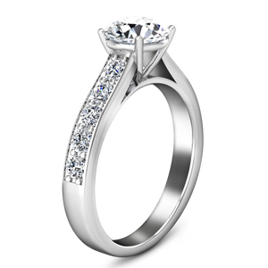 Pave Engagement Ring Allure