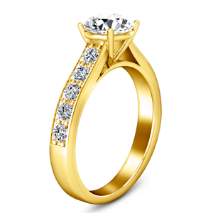 Pave Engagement Ring Allure