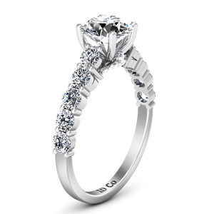 Pave Engagement Ring Grande