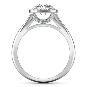 Halo Engagement Ring Etoile