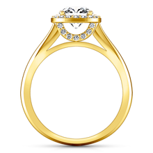 Load image into Gallery viewer, Halo Engagement Ring Etoile