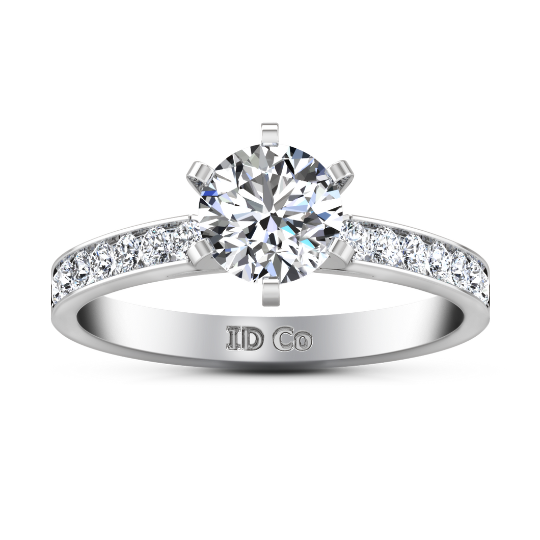 Pave Engagement Ring Yvonne