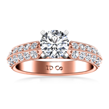 Load image into Gallery viewer, Pave Engagement Ring Amore