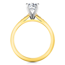 Load image into Gallery viewer, Pave Engagement Ring Belle