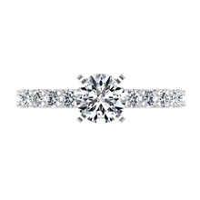 Load image into Gallery viewer, Pave Engagement Ring Cherish