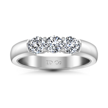 Load image into Gallery viewer, Diamond Wedding Band Justine