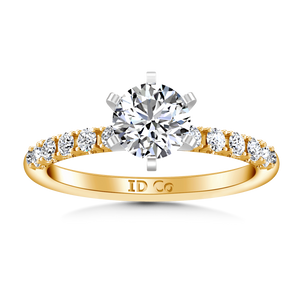 Pave Engagement Ring Grace