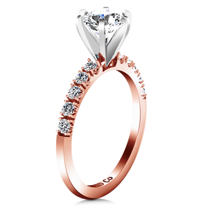 Pave Engagement Ring Grace