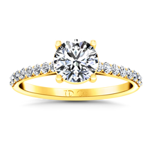 Load image into Gallery viewer, Pave Engagement Ring Yvette