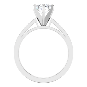 Pave Engagement Ring Calla