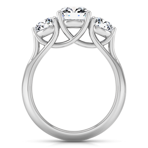 Three Stone Engagement Ring Charlotte