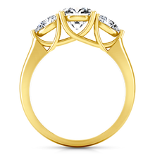 Load image into Gallery viewer, Three Stone Engagement Ring Chantal