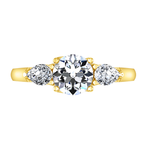 Three Stone Engagement Ring Chantal
