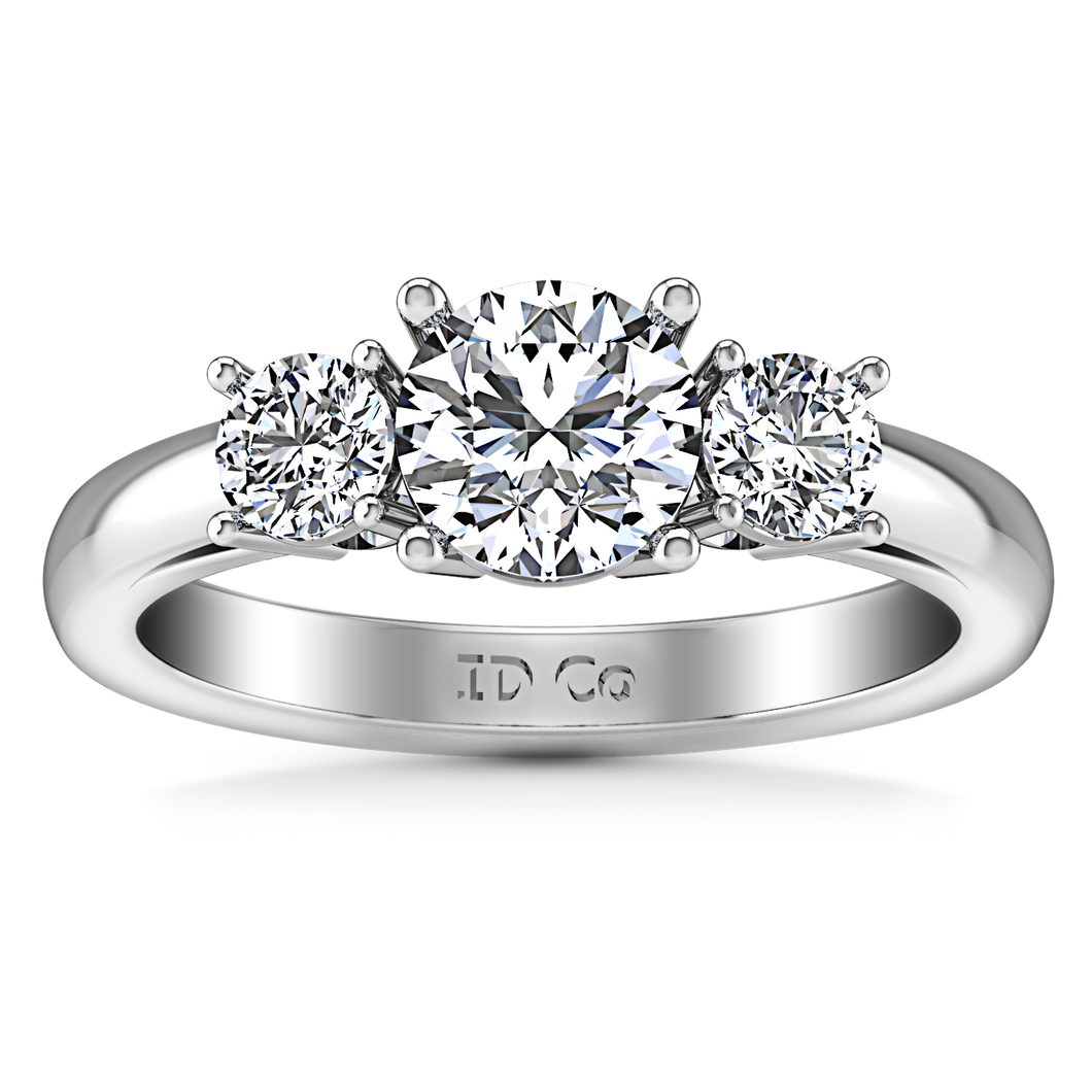 Three Stone Engagement Ring Alexandra