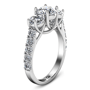 Three Stone Engagement Ring Victoria