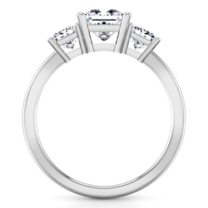 Three Stone Engagement Ring Adonna