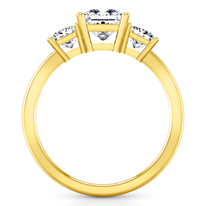 Three Stone Engagement Ring Adonna