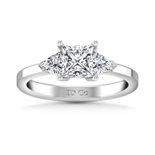 Load image into Gallery viewer, Three Stone Engagement Ring Simone