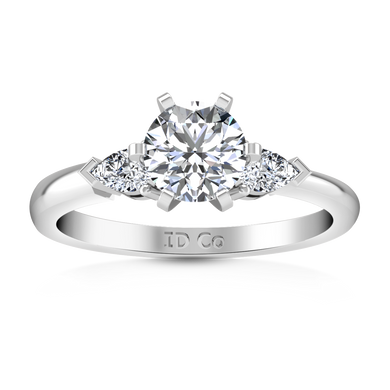 Three Stone Engagement Ring Eliza