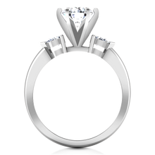 Load image into Gallery viewer, Three Stone Engagement Ring Eliza