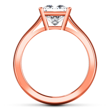 Load image into Gallery viewer, Solitaire Princess Cut Engagement Ring Angie