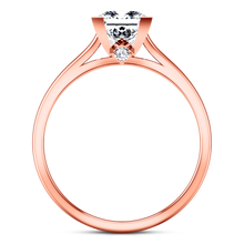 Load image into Gallery viewer, Solitaire Princess Cut Engagement Ring Holly